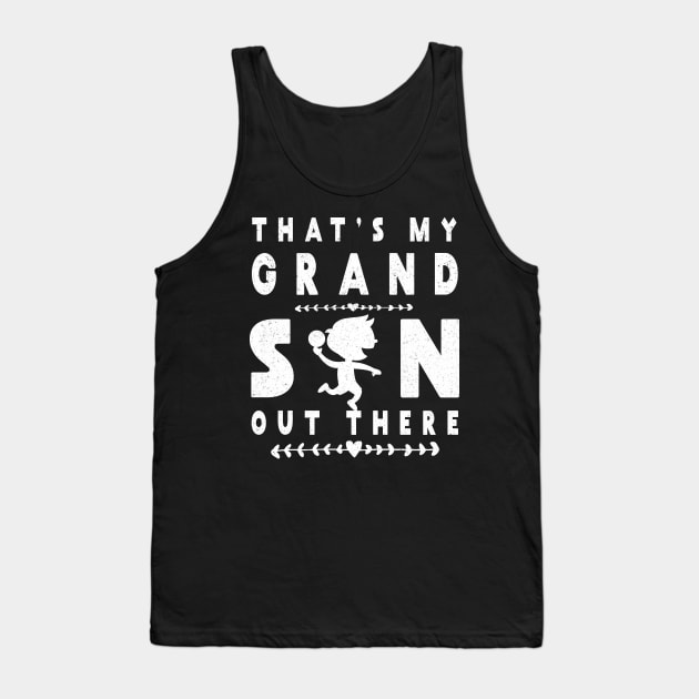 Handball T-Shirt Gift for Grandma Grandpa Handball GrandSon Tank Top by kaza191